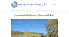 Desktop Screenshot of ecosystems-design.com